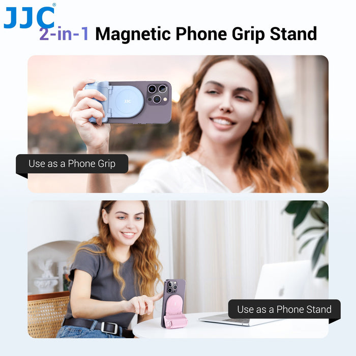 Magnetic Phone Grip Camera Handle with Bluetooth Bracket - MagSafe Compatible